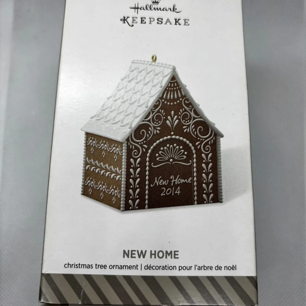 Hallmark Ornament Brown New Home 2014 Gingerbread House Keepsake Christmas New